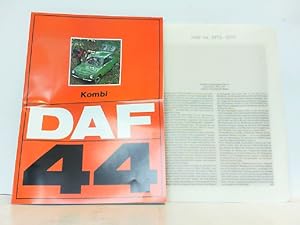 Seller image for DAF 44, 1972-1975. Reihe: Automobil Edition Band 13 - Hier Faksimile AE 01170. for sale by Antiquariat Ehbrecht - Preis inkl. MwSt.
