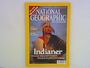 Bild des Verkufers fr Natinal Geographic Deutschland: Indianer Welche Zukunft haben Amerikas Ureinwohner September 2004 zum Verkauf von ANTIQUARIAT FRDEBUCH Inh.Michael Simon