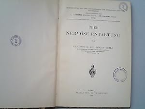 Über nervöse Entartung. Monographien aus dem Gesamtgebiete der Neurologie und Psychiatrie, Heft 1.