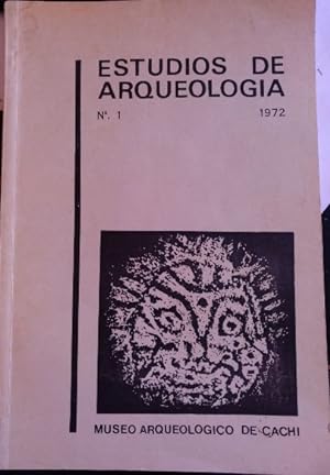 ESTUDIOS DE ARQUEOLOGIA. Nº 1 1972.