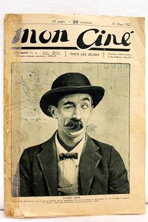 Mon Ciné. No. 6. 30 mars 1922.