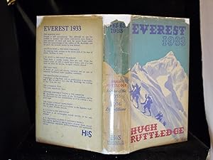 Bild des Verkufers fr Everest 1933 zum Verkauf von Richard Thornton Books PBFA