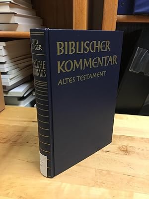 Immagine del venditore per Sprche Salomos (Proverbia) (Biblischer Kommentar) (German Edition) venduto da Regent College Bookstore