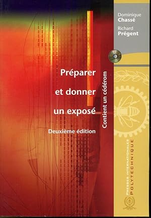 Seller image for Prparer et donner un expos (contient un cdrom) for sale by Librairie Le Nord