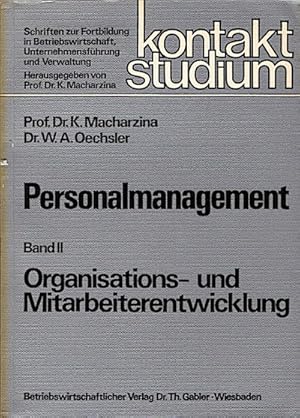 Bild des Verkufers fr Personalmanagement, Teil: Bd. 2., Organisations- und Mitarbeiterentwicklung zum Verkauf von Schrmann und Kiewning GbR