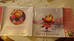 Imagen del vendedor de CARA'S KINDNESS, DOUBLE Yamaguchi Olympic Gold Medalist ICE FIGURE SKATING, SIGNED, 1st, Cara the Cat is struggling with picking the perfect song for her New a la venta por Bluff Park Rare Books