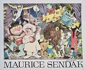 Seller image for CELEBRATION OF MAURICE SENDAK SIGNED POSTER (Where The Wild Things Are) for sale by Meier And Sons Rare Books