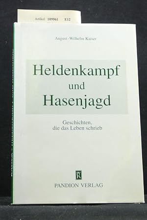 Bild des Verkufers fr Heldenkampf und Hasenjagd zum Verkauf von Buch- und Kunsthandlung Wilms Am Markt Wilms e.K.