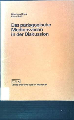 Seller image for Das pdagogische Medienwesen in der Diskussion: Empfehlungen zur Sanierung des pdagogischen Medienwesens. for sale by books4less (Versandantiquariat Petra Gros GmbH & Co. KG)