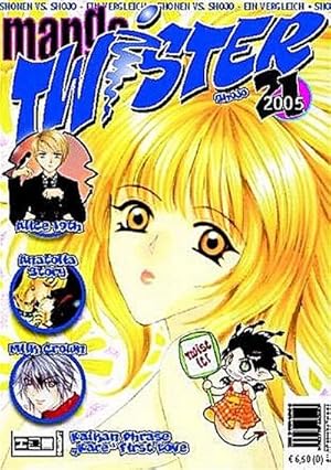 Image du vendeur pour Manga Twister. Bd.21 : Mr; Yakitate! Japan; Mister Zipangu; Cash!; The Law of Ueki; Detektiv Conan; Alice 19th; Anatolia Story; Milk Crown; Kaikan Phrase; Kare First Love. Shonen / Shojo Doppel-Bd. mis en vente par AHA-BUCH