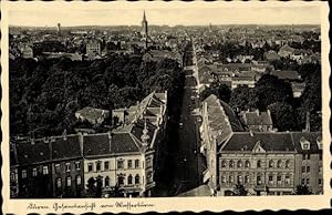 Bild des Verkufers fr Ansichtskarte / Postkarte Dren, Gesamtansicht vom Wasserturm, Blick ber die Dcher der Stadt, Kirche zum Verkauf von akpool GmbH