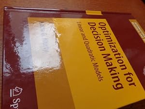 Bild des Verkufers fr Optimization for Decision Making: Linear and Quadratic Models (International Series in Operations Research & Management Science) zum Verkauf von suspiratio - online bcherstube