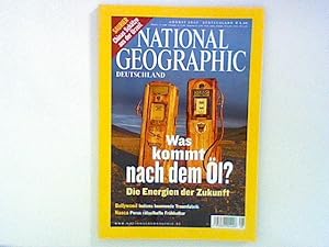 Bild des Verkufers fr NATIONAL GEOGRAPHIC Deutschland - August 2005 - Was kommt nach dem l ? Die Energien der Zukunft - Saurier Chinas Schtze aus der Urzeit . Billywood- Indiens boomende Traumfabrik . Nasc- Perus rtselhafte Frhkultur zum Verkauf von ANTIQUARIAT FRDEBUCH Inh.Michael Simon