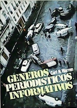 Seller image for Gneros periodsticos informativos. Traduccin de Alfonso Espinet Gou. for sale by Librera y Editorial Renacimiento, S.A.