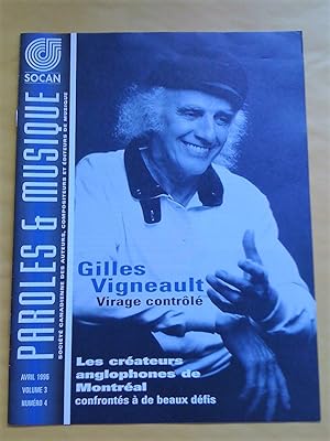 Paroles & Musique, vol. 3, no 4, avril 1996