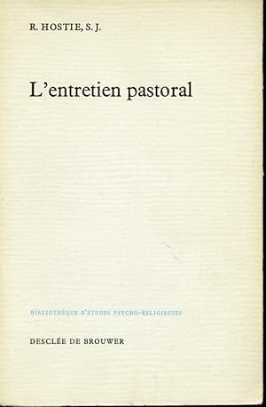 Seller image for L'entretien pastoral for sale by Librairie Le Nord