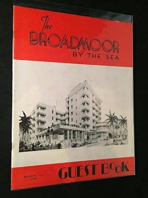 Seller image for The Hotel Guest Book - The Broadmoor by the Sea (March 1, 1948) for sale by Back in Time Rare Books, ABAA, FABA