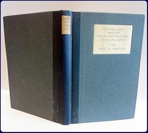 Bild des Verkufers fr LETTERS HOME FROM THE SOUTH SEA ISLANDS, CHINA AND JAPAN 1934 zum Verkauf von Parnassus Book Service, Inc