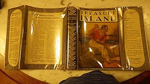 Seller image for TREASURE ISLAND IN DUSTJACKET ILLUSTRATED BY MILO WINTER, WINDERMERE SERIES, Adventures of Jim Hawkins & Long John Silver for sale by Bluff Park Rare Books