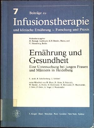 Ernährung und Gesundheit: Eine Untersuchung bei jungen Frauen und Männern in Heidelberg. Beiträge...