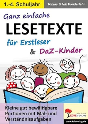 Bild des Verkufers fr Ganz einfache Lesetexte fr Erstleser und DaZ-Kinder zum Verkauf von Rheinberg-Buch Andreas Meier eK