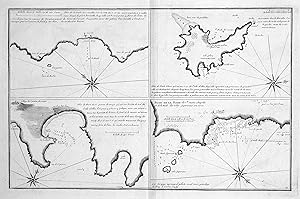 Bild des Verkufers fr Plan de la Rade de S.te Marie" - Saint-Pierre Sainte-Marie Isola d'Elba gravure incisione carte carta Karte map zum Verkauf von Antiquariat Steffen Vlkel GmbH