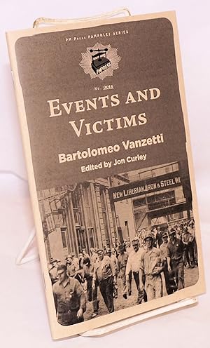 Seller image for Events and Victims for sale by Bolerium Books Inc.