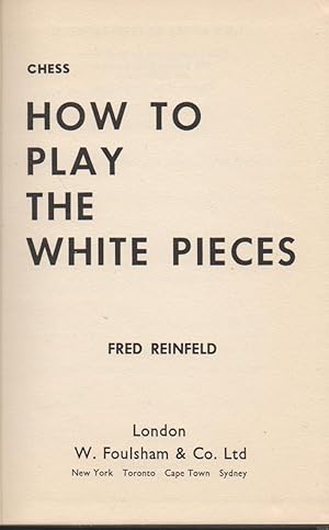 How to play the white pieces