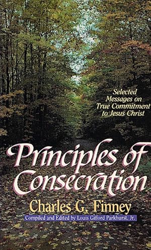 Seller image for Principles of consecration for sale by Schrmann und Kiewning GbR