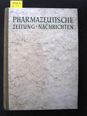 Pharmazeutische Zeitung - Nachrichten. Organ der Arbeitsgemeinschaft der Berufsvertretungen Deuts...