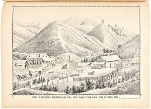 Seller image for HISTORY OF IDAHO TERRITORY SHOWING ITS RESOURCES AND ADVANTAGES; WITH ILLUSTRATIONS DESCRIPTIVE OF ITS SCENERY, RESIDENCES, FARMS, MINES, MILLS, HOTELS, BUSINESS HOUSES, SCHOOLS, CHURCHES, &c for sale by William Reese Company - Americana