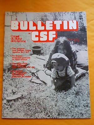 Le Bulletin du CSF, vol. 6, no 5, été 1979