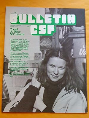 Le Bulletin du CSF, vol. 6, no 4, avril-mai 1979