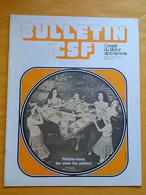 Le Bulletin du CSF, vol. 6, no 3, mars 1979