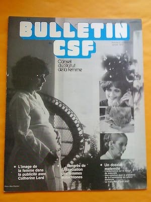 Le Bulletin du CSF, vol. 6, no 1, janvier 1979