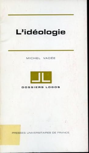 Imagen del vendedor de L'idologie a la venta por Librairie Le Nord