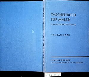 Taschenbuch für Maler und verwandte Berufe.