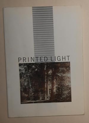 Image du vendeur pour Printed Light - The Scientific Art of William Henry Fox Talbot and David Octavius Hill with Robert Adamson mis en vente par David Bunnett Books