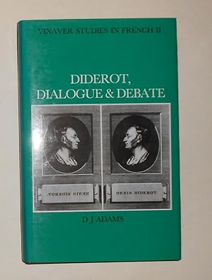 Seller image for Diderot - Dialogue and Debate (Vinaver Studies in French II) for sale by David Bunnett Books