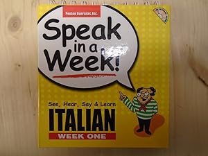 Image du vendeur pour Italian Week 1 (Speak in a Week) (Italian Edition) mis en vente par Archives Books inc.