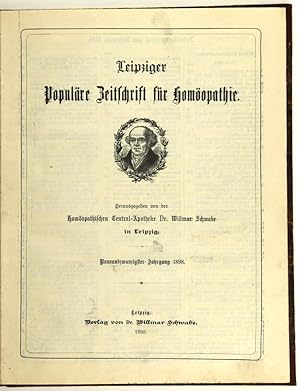 Leipziger populäre Zeitschrift für Homöopathie. Herausgegeben von der Homöopathischen Central-Apo...