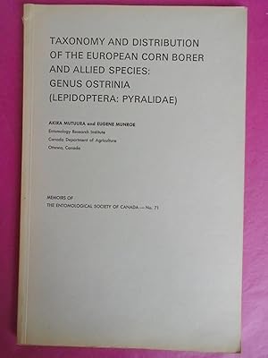 Bild des Verkufers fr TAXONOMY AND DISTRIBUTION OF THE EUROPEAN CORN BORER AND ALLIED SPECIES: GENUS OSTRINIA (LEPIDOPTERA: PYRALIDAE) zum Verkauf von LOE BOOKS