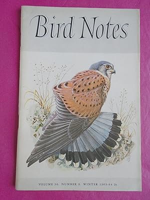 Seller image for BIRD NOTES Vol. 30 Number 9 Winter 1963 - 64 Royal Society for the Protection of Birds for sale by LOE BOOKS