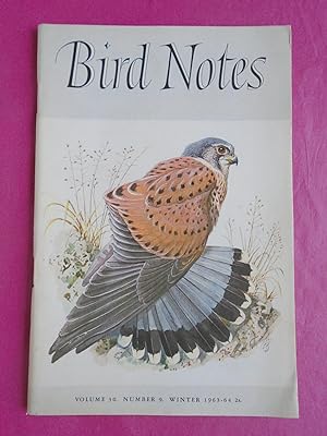 Seller image for BIRD NOTES Vol. 30 Number 9 Winter 1963 - 64 Royal Society for the Protection of Birds for sale by LOE BOOKS