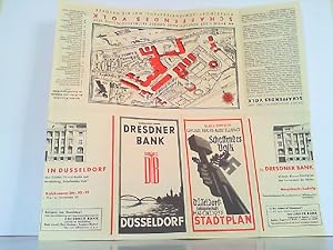 Bild des Verkufers fr KPD Antifaschistische Propaganda getarnt als: Gratis Exemplaar Grosse Reichs-Ausstellung 'Schafendes Volk' Dsseldorf Mai-Okt. 1937 - STADTPLAN. zum Verkauf von Antiquariat Ehbrecht - Preis inkl. MwSt.