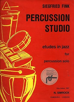 Imagen del vendedor de Percussion Studio Etudes in Jazz for Percussion Solo [Sheet Music] a la venta por Little Stour Books PBFA Member