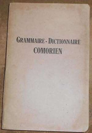 Grammaire-Dictionnaire Comorien