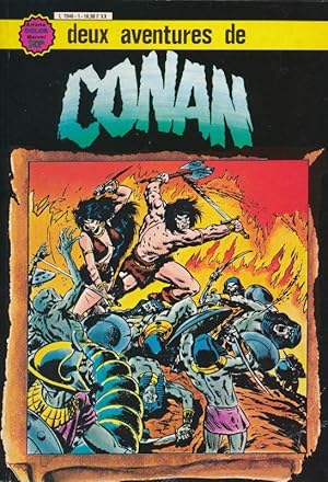 Bild des Verkufers fr Deux aventures de Conan zum Verkauf von LIBRAIRIE GIL-ARTGIL SARL