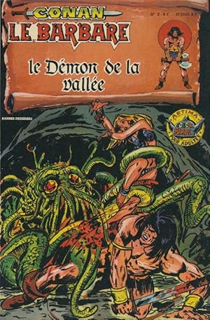 Bild des Verkufers fr Conan le Barbare. Le dmon de la valle zum Verkauf von LIBRAIRIE GIL-ARTGIL SARL