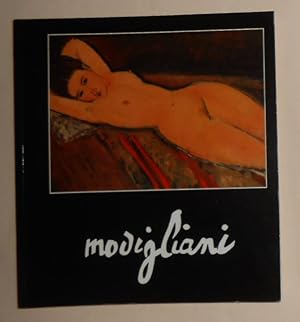 Image du vendeur pour Modigliani (Fondation Pierre Gianadda, Martigny 19 Juin - 28 Octobre 1990) mis en vente par David Bunnett Books